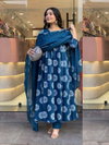 Morpich Colour Rayon Print With Embroidery Work Kurti With Pant Dupatta Bulk Orders In India  Aaradhna 2044